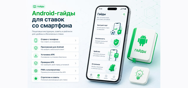 Гайды по ставкам на андроид