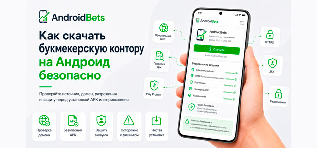 Как скачать приложение букмекерской конторы на телефон безопасно