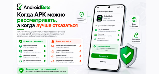 Установка apk за и против